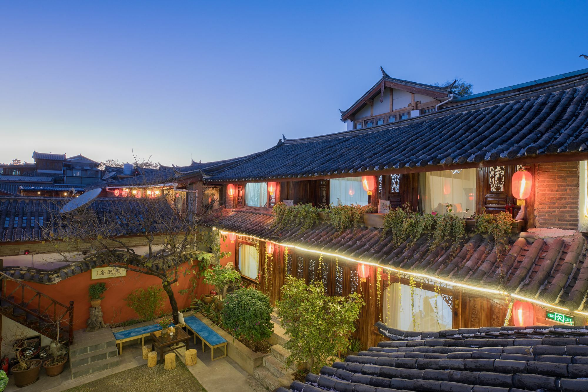 Lijiang Buwuzhai Inn Bagian luar foto